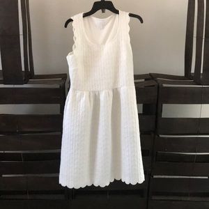 White dress—perfect for Easter!